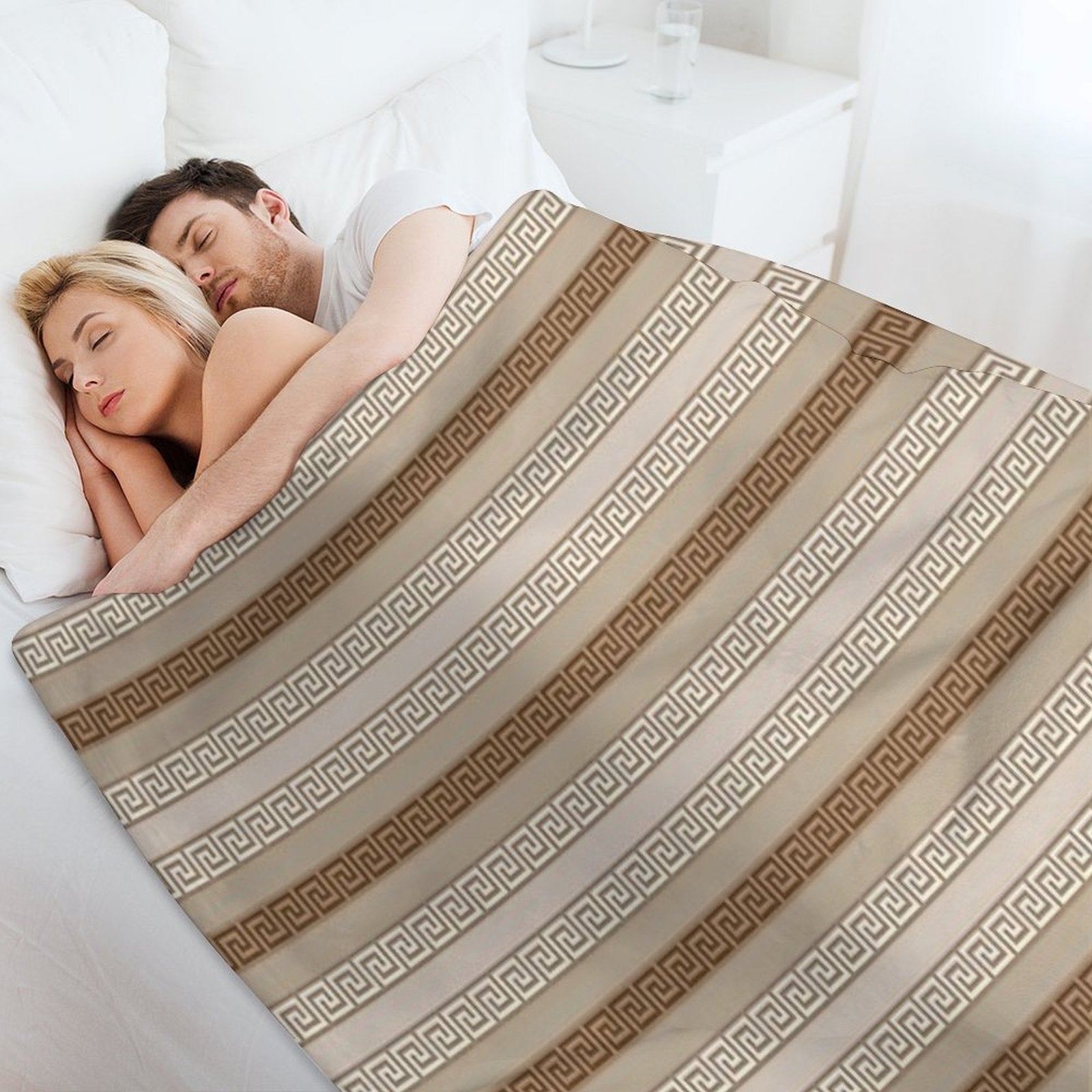 Patterned Stripe 005 Compact Throw Blanket