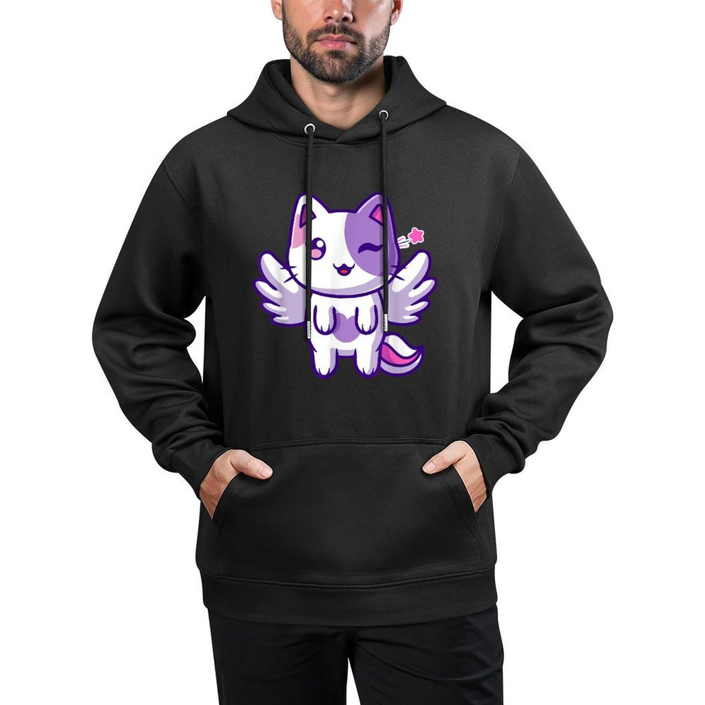 Meemeows Plush Cute Cat Versatile Streetwear Hoodie
