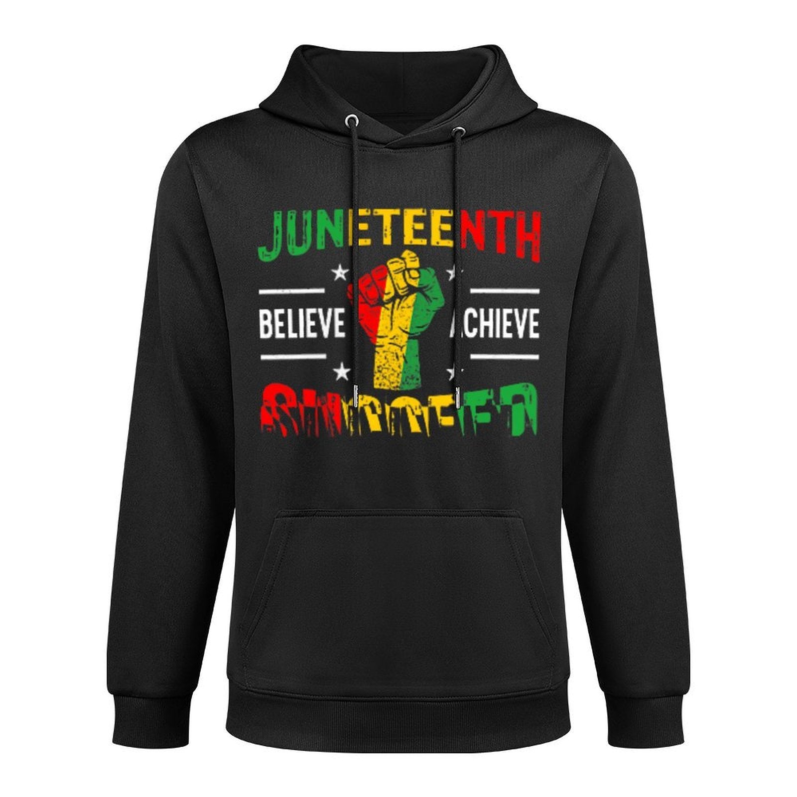 Juneteenth Is My Independence Day African 1865 Juneteenth Breathable Fabric Hoodie