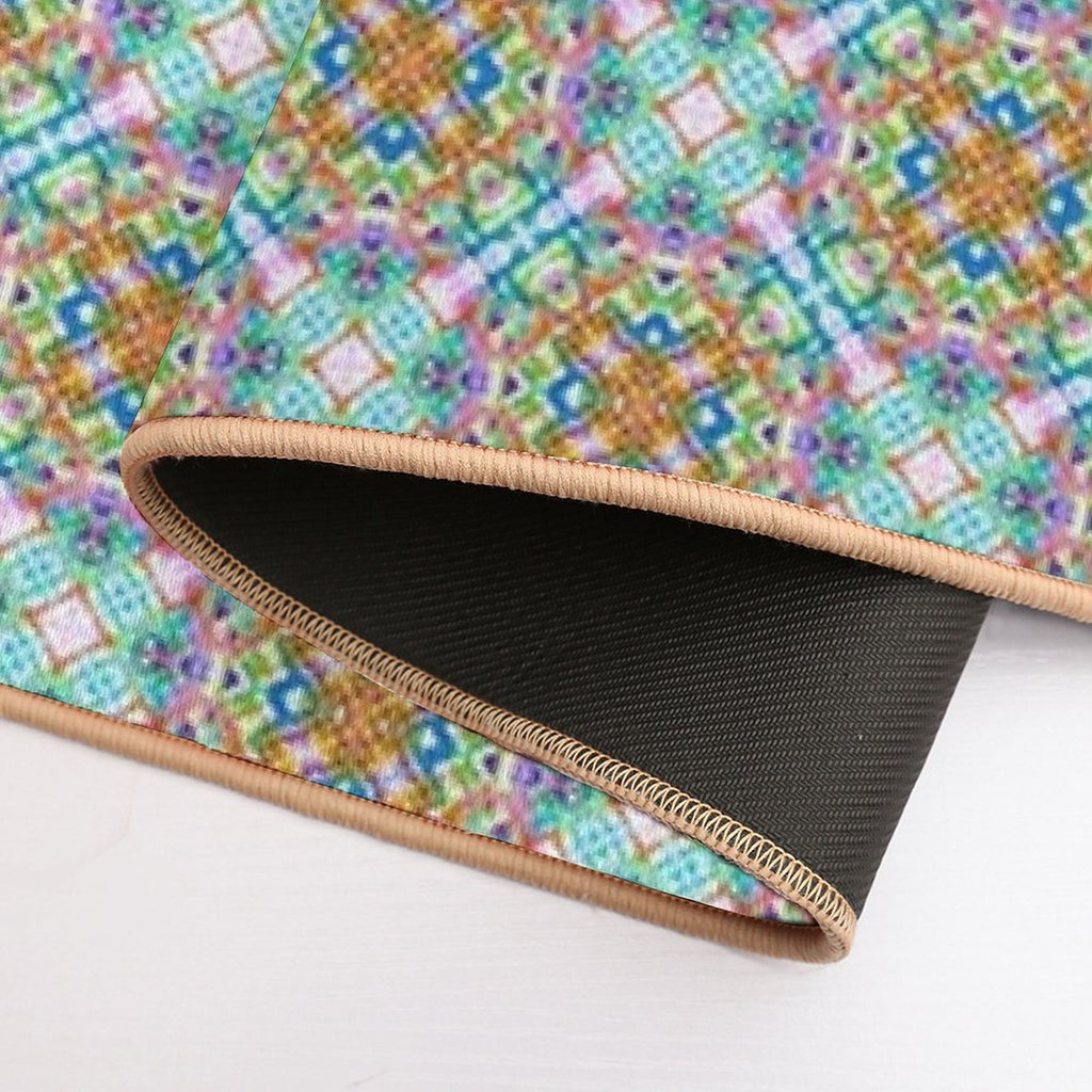 Color Wheel  Pet-Safe Bath Mat