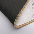 Backwards Pants  Repositionable Bath Mat