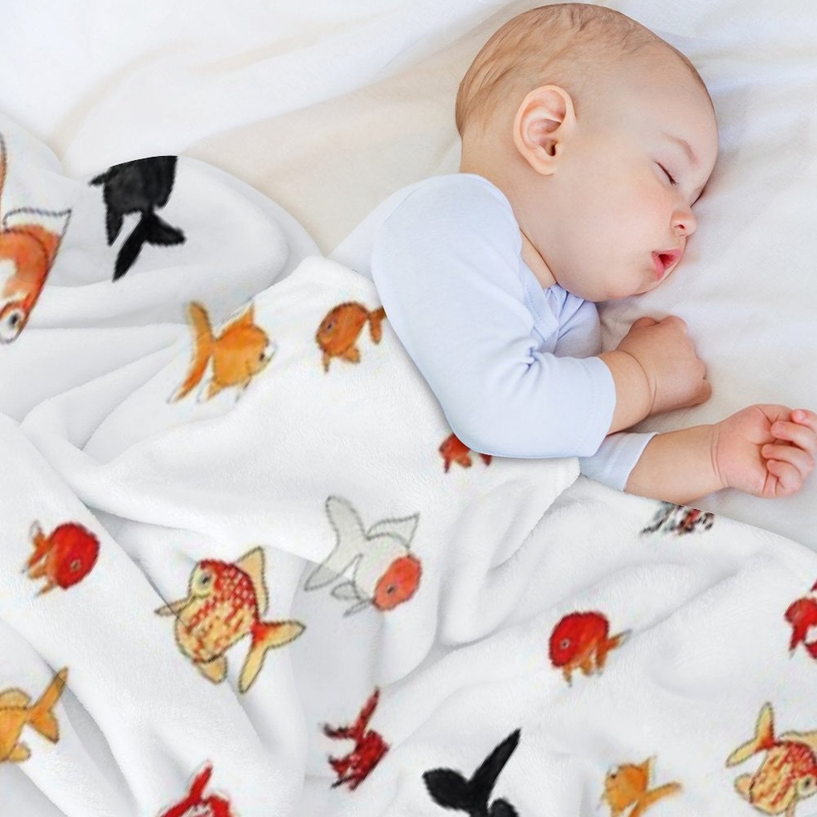 Fish Fancy Compact Throw Blanket