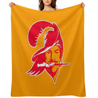 BuccaneersCity Red Quick-dry Throw Blanket