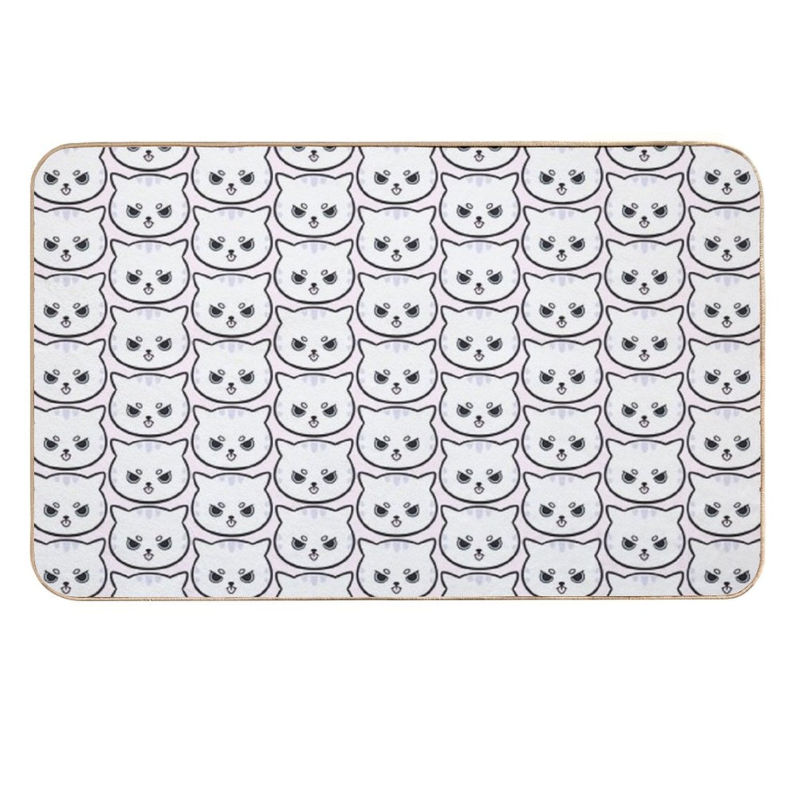 Grumpy Monday Kitty  Nikury  Anti-Trip Bath Mat