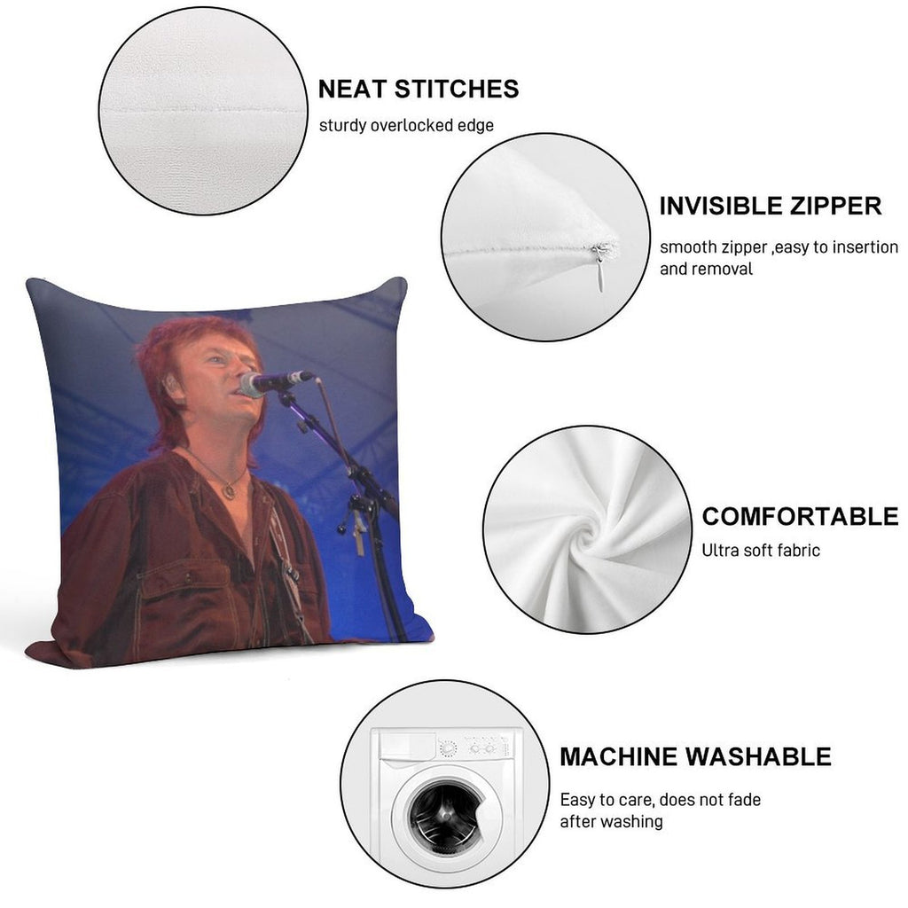 CHRIS NORMAN Soft Washable Throw Pillow