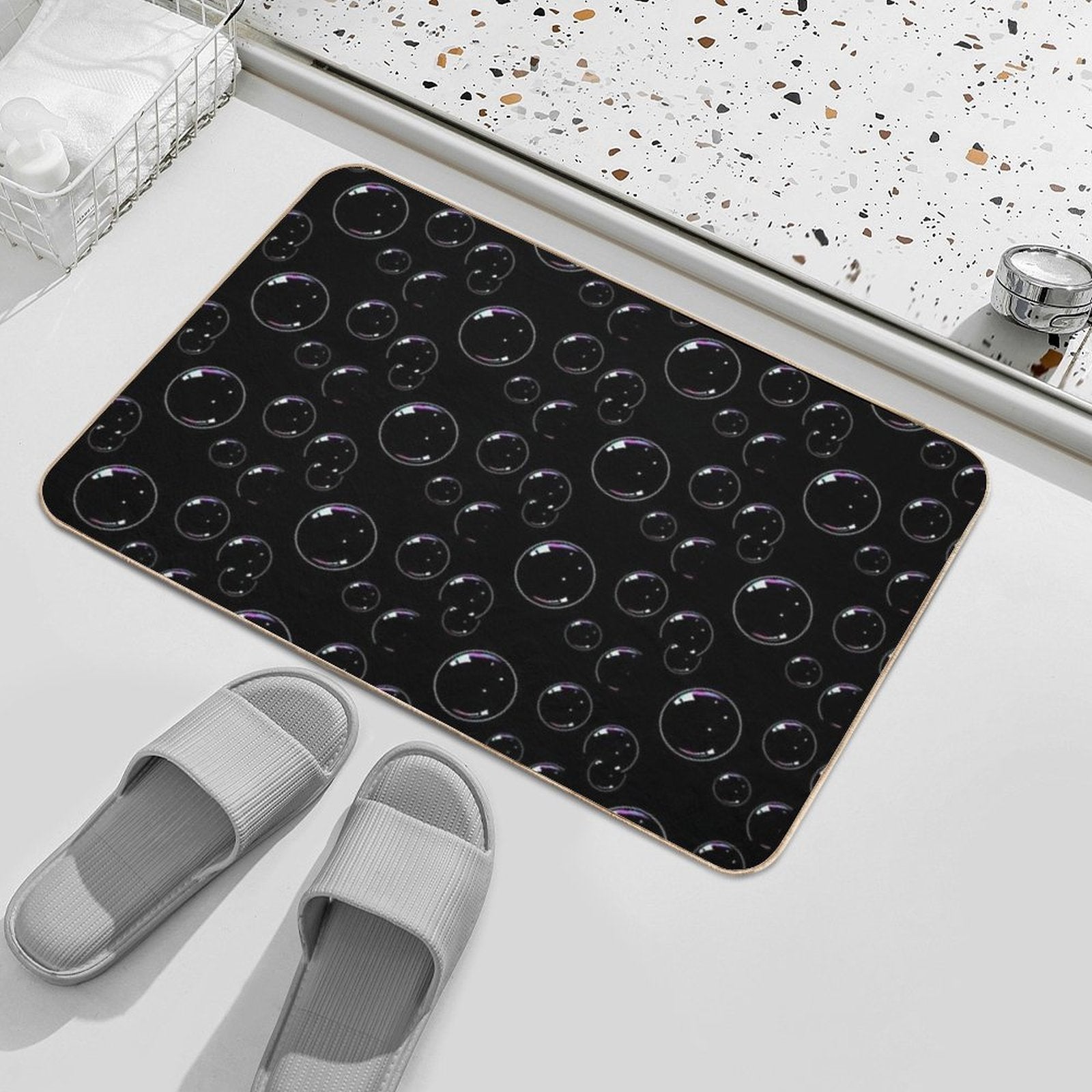 Bubbles  Non-Slip Bath Mat