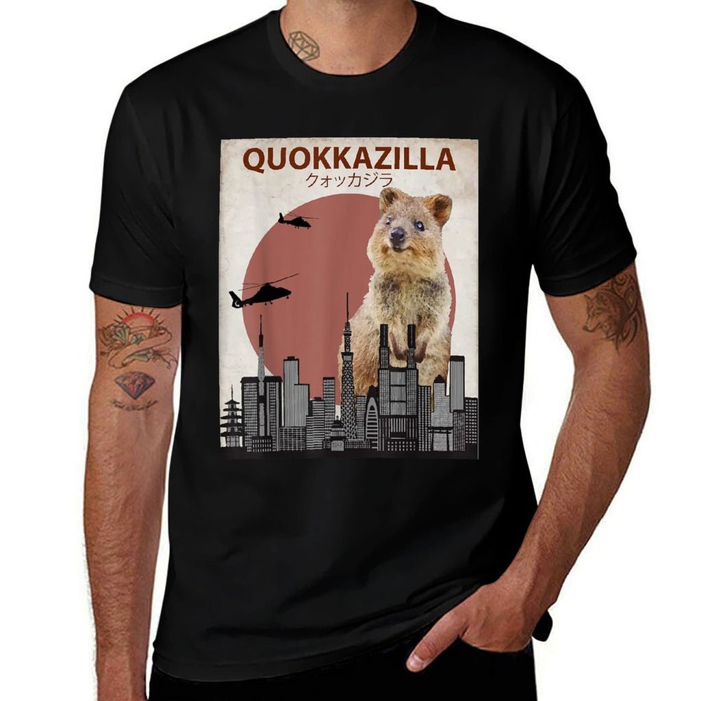 Funny Quokka  Giant Australia Monster  Easy-care T-Shirt