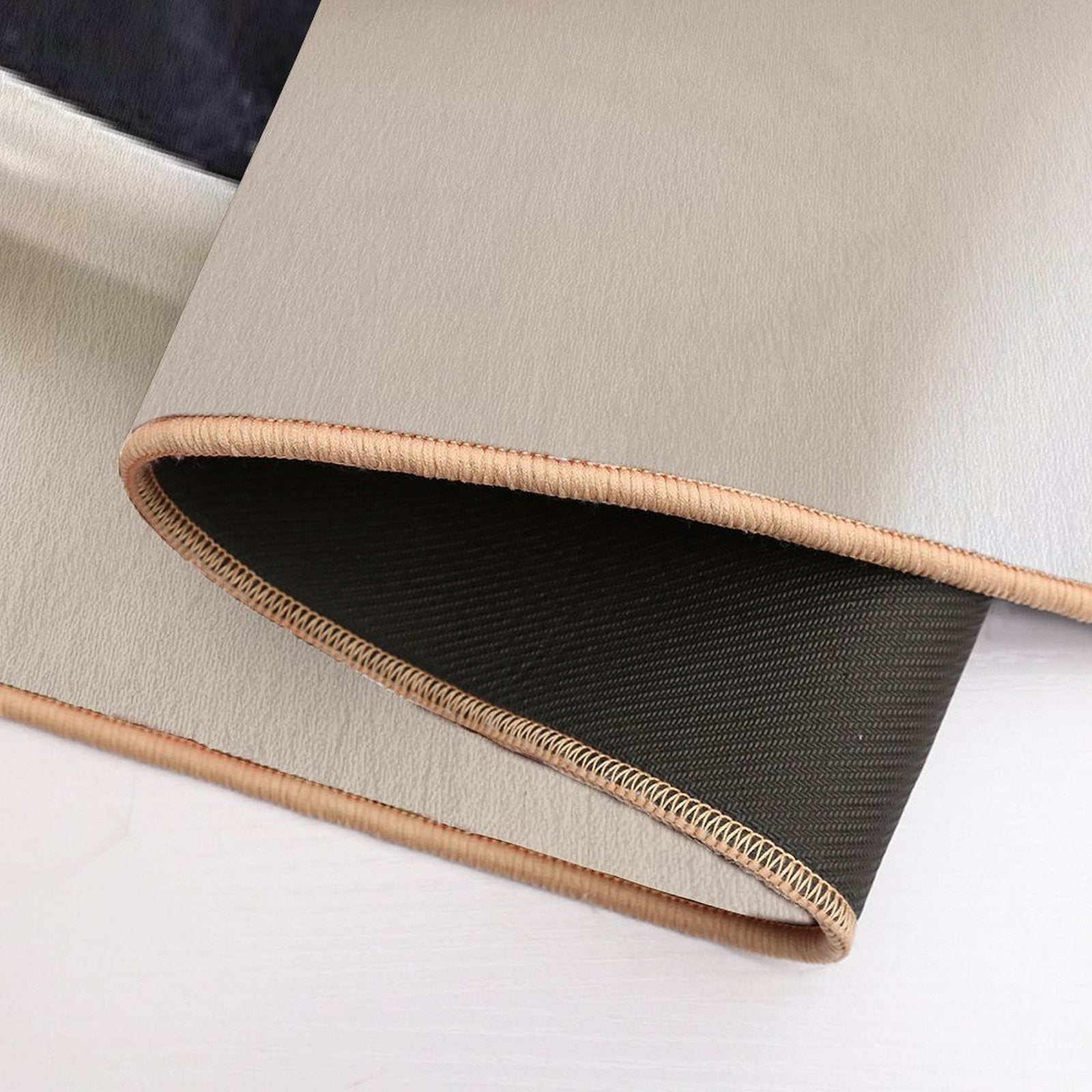 Harnessed for Riding  Repositionable Bath Mat