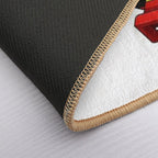 Brick Luke O'Nien Lookalike  Dirt-Trapping Bath Mat