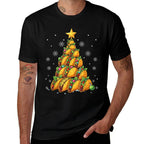 Taco Christmas Tree Xmas Mexican Food Men Women Kids  Stretchy T-Shirt