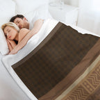 Decorative Ethnic Shrink-resistant Throw Blanket