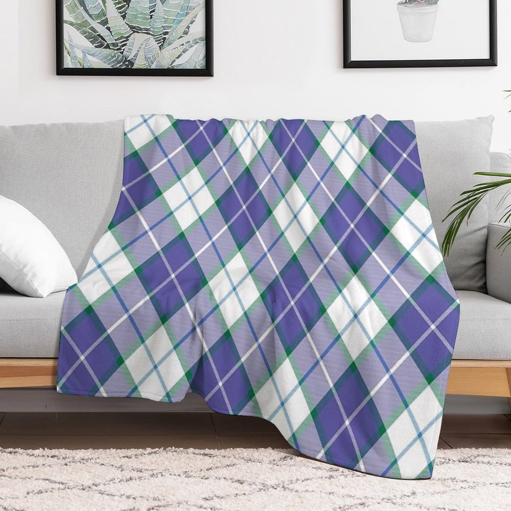 Northwest Tartan Sustainable Throw Blanket