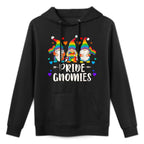 Pride Gnomies, LGBT Pride, Rainbow Colors Cotton-Polyester Blend Hoodie