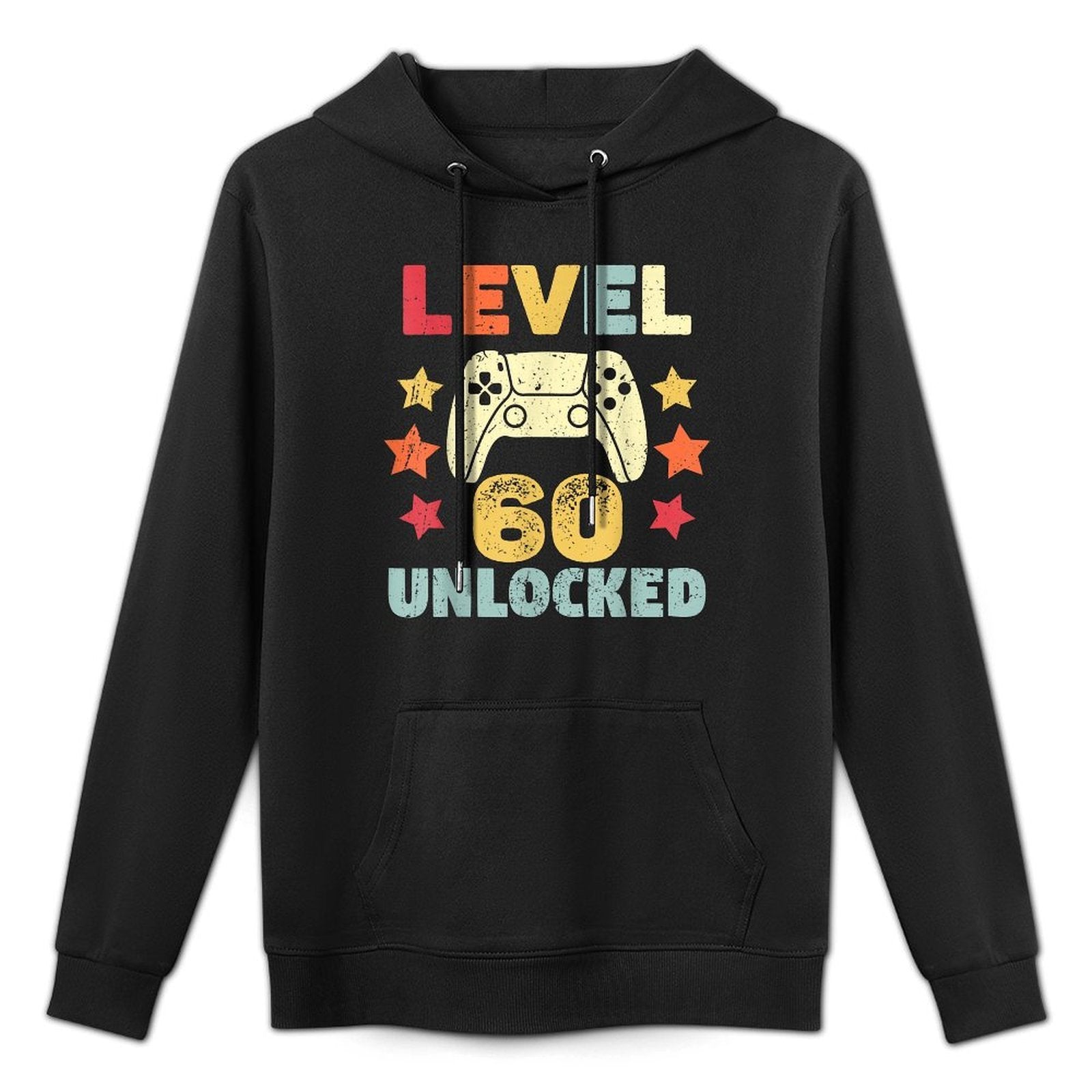 Level 60 Unlocked Funny Video Gamer 60th Birthday Unisex Design Hoodie