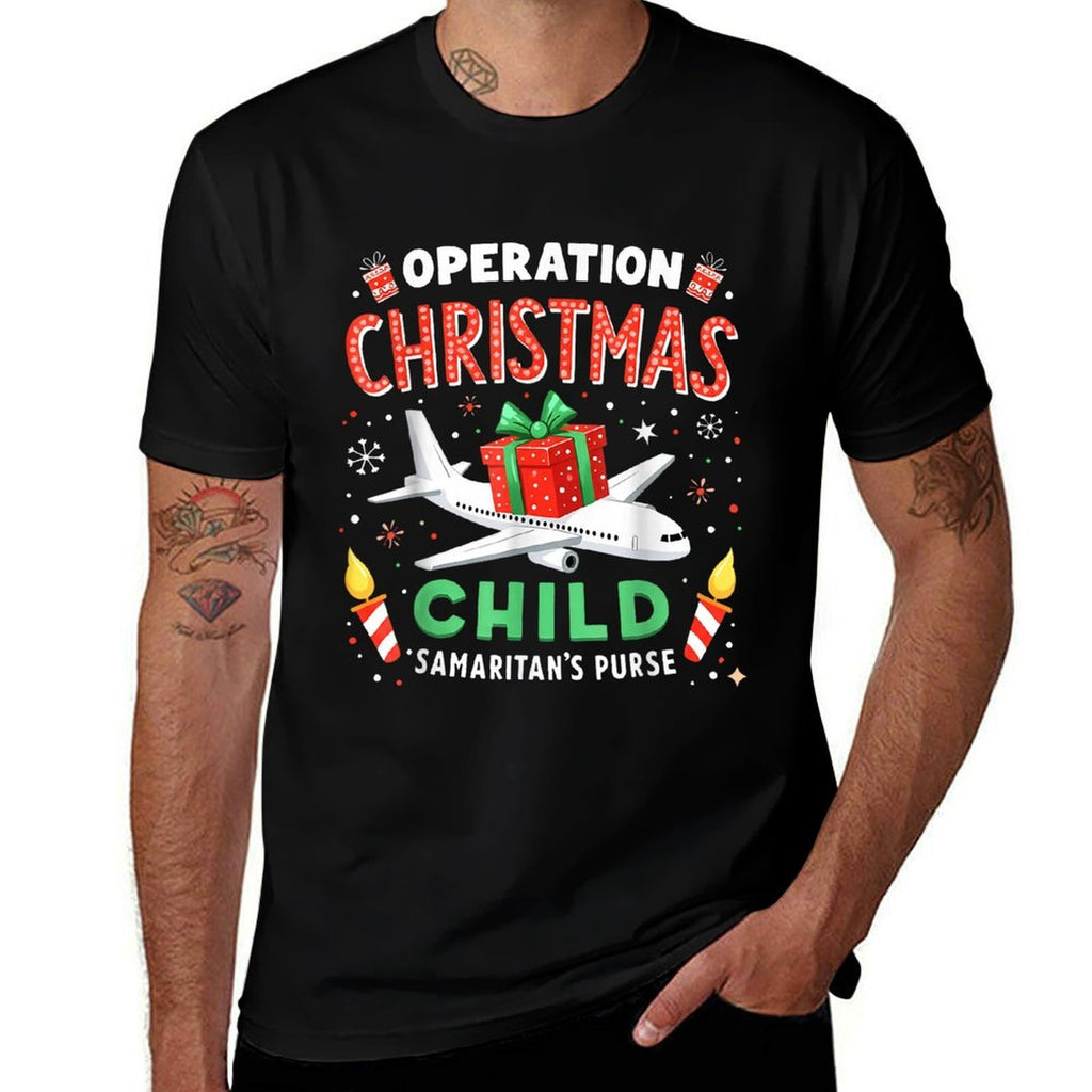Operation Christmas Child Samaritans Purse  Stretchy T-Shirt