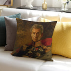 Sir Ian McKellen - Replaceface Soft Reinforced Edging Throw Pillow