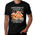 Baking Gingerbread House Construction Crew Christmas Pajamas  Odor-resistant T-Shirt
