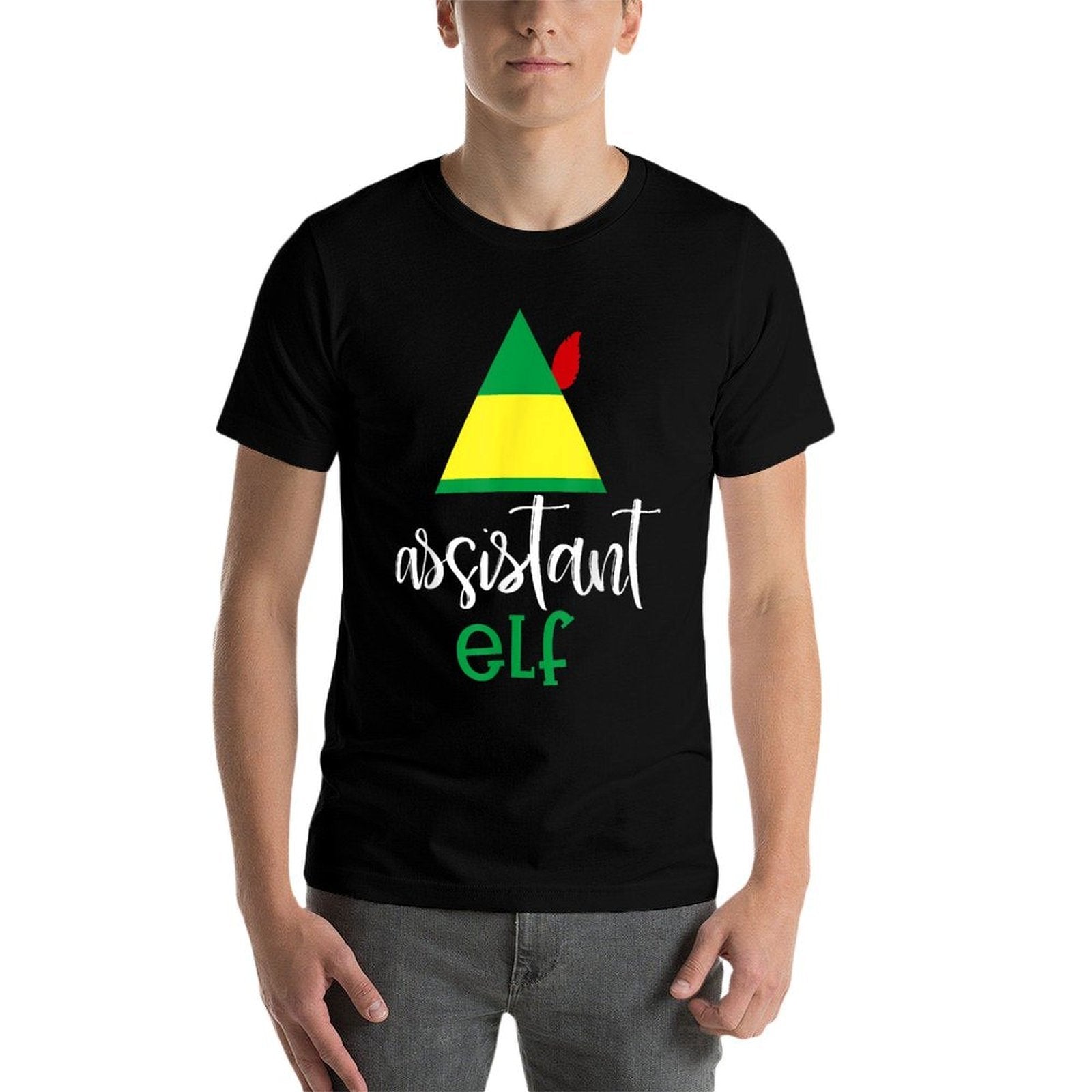 Assistant Elf Funny Christmas Secretary Work Group  Soft T-Shirt