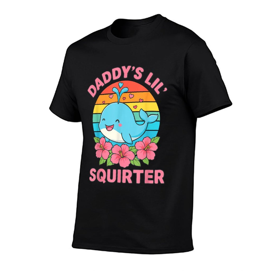 Inappropriate Funny Daddys Lil Squirter Embarrassing Women  Moisture-wicking T-Shirt
