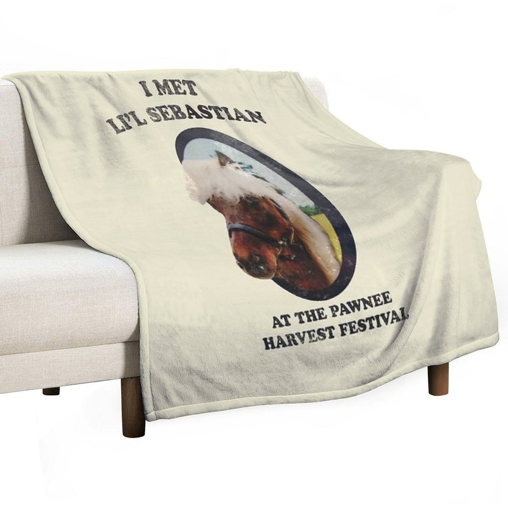 Li'l Sebastian Velvety-soft Throw Blanket