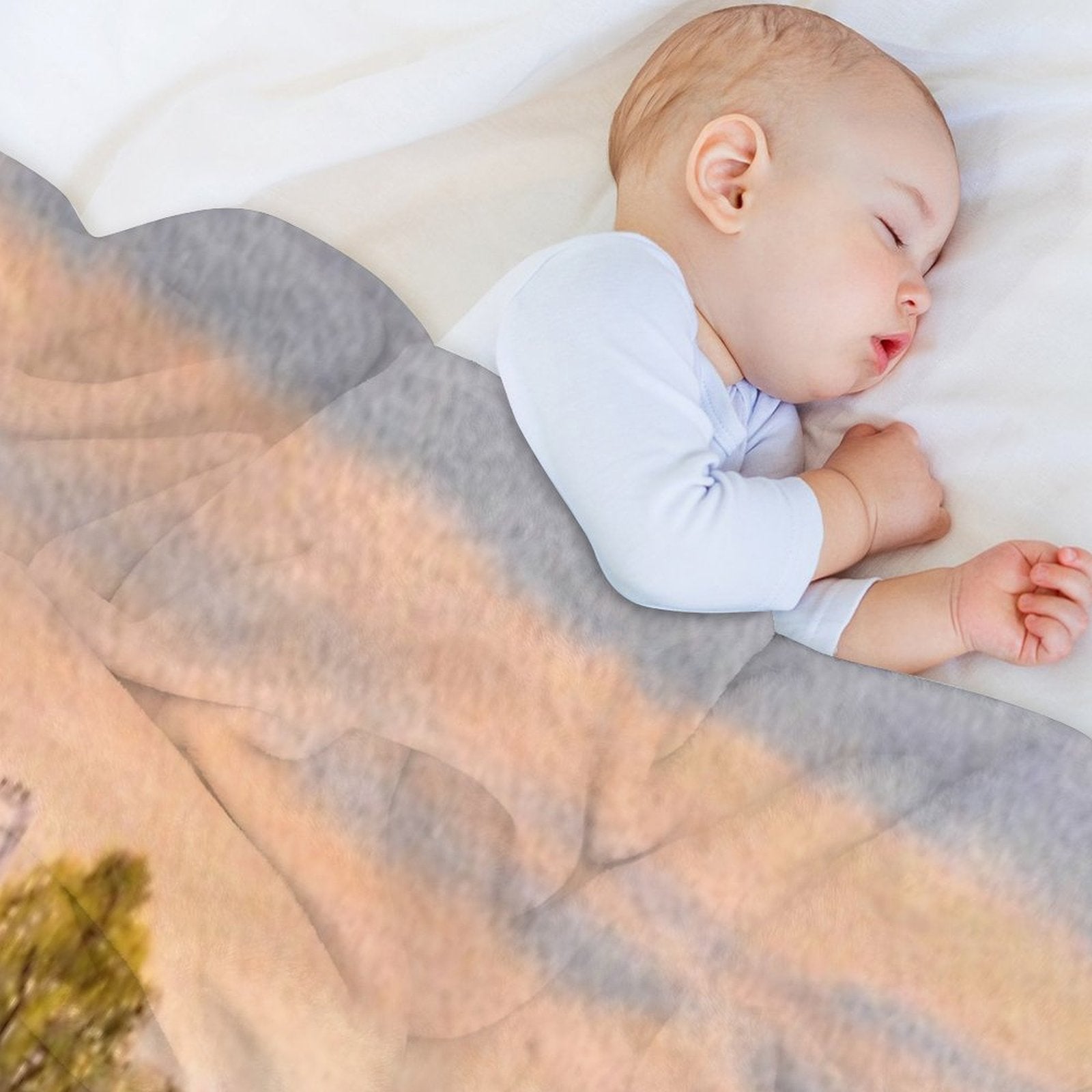 Whistling Straits Golf Course 9th And 18th Greens Easy Care Throw Blanket