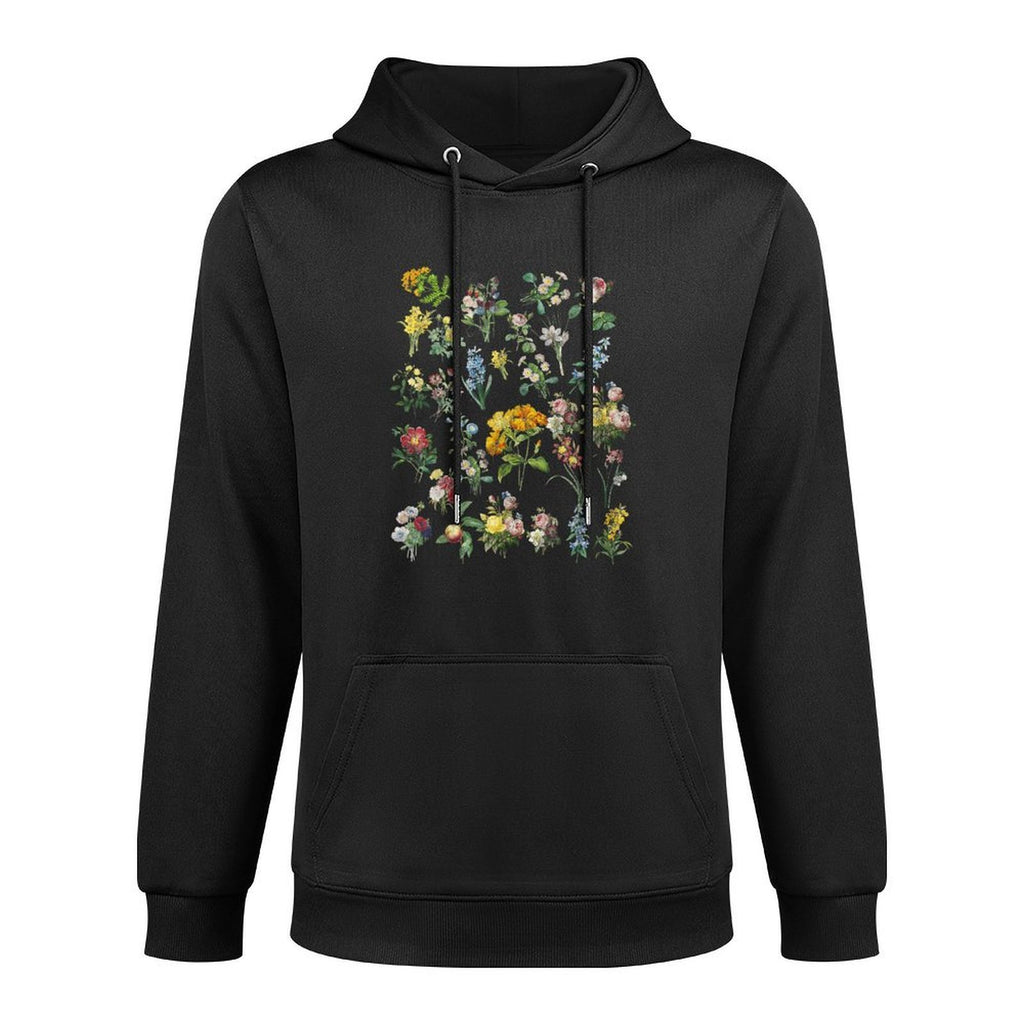 Vintage Botanical Art Flower Plant Growers Easy Care Hoodie