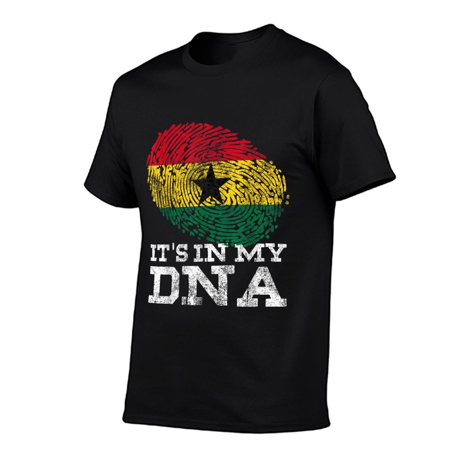 Its In My DNA Ghanaian Print African Roots Proud Ghana Comfortable T-Shirt