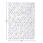 Color Cat Pattern Travel-friendly Throw Blanket