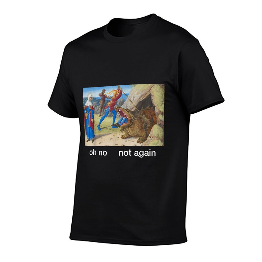 Medieval Classic Art Meme Goth Joke Ironic Funny Graphic  Versatile T-Shirt