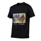 Medieval Classic Art Meme Goth Joke Ironic Funny Graphic  Versatile T-Shirt