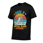 Funny Gen X Generation Sarcasm Gen X Metal Slide A Strong  Odor-resistant T-Shirt