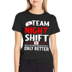 Team Night Shift - Nurse Appreciation - Night Shift Nurse  Breathable T-Shirt