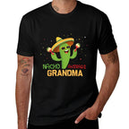 Funny Saying Nacho Average Grandma Humor Gifts Mexican Women  Slim-fit Cut T-Shirt