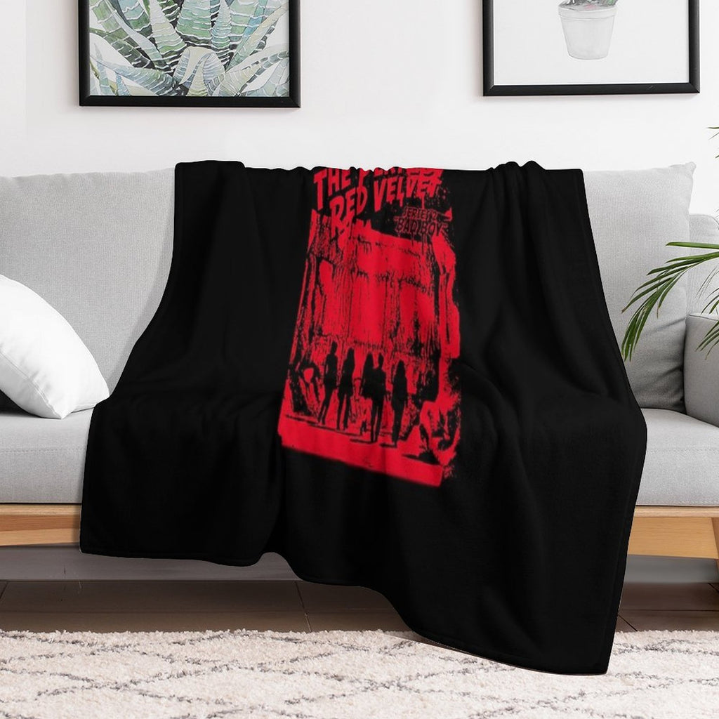 Red Velvet - Bad Boy (Ver Red) Eco-conscious Throw Blanket