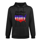 Hands Across America T May 25, 1986 Men Women  Kids Breathable Fabric Hoodie