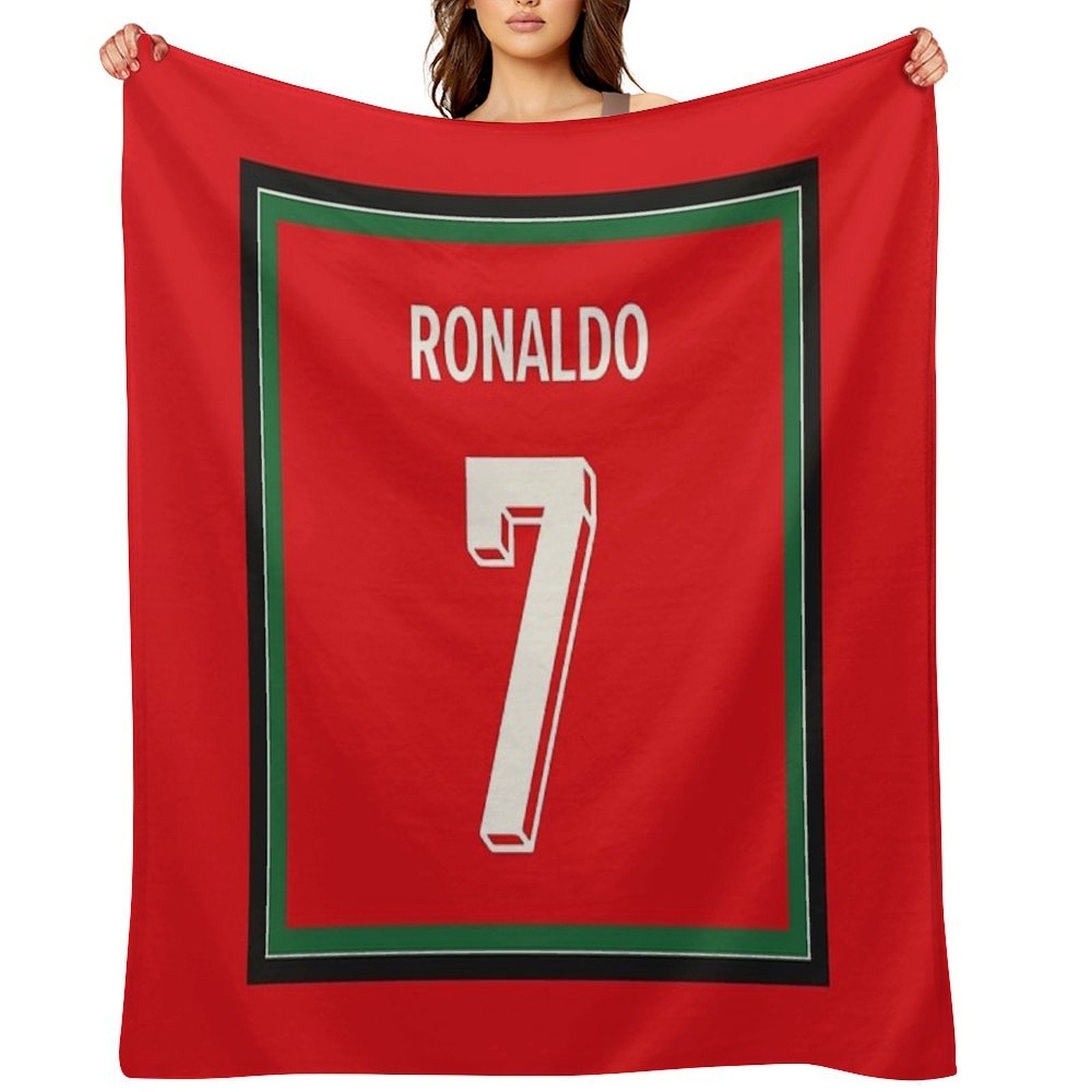 Ronaldo - Portugal 2024 Sustainable Throw Blanket