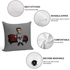 King Of North Korea Soft Skin-Friendly Throw Pillow