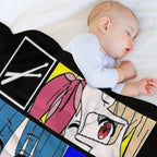 Kessoku Band Line Up Lightweight Throw Blanket