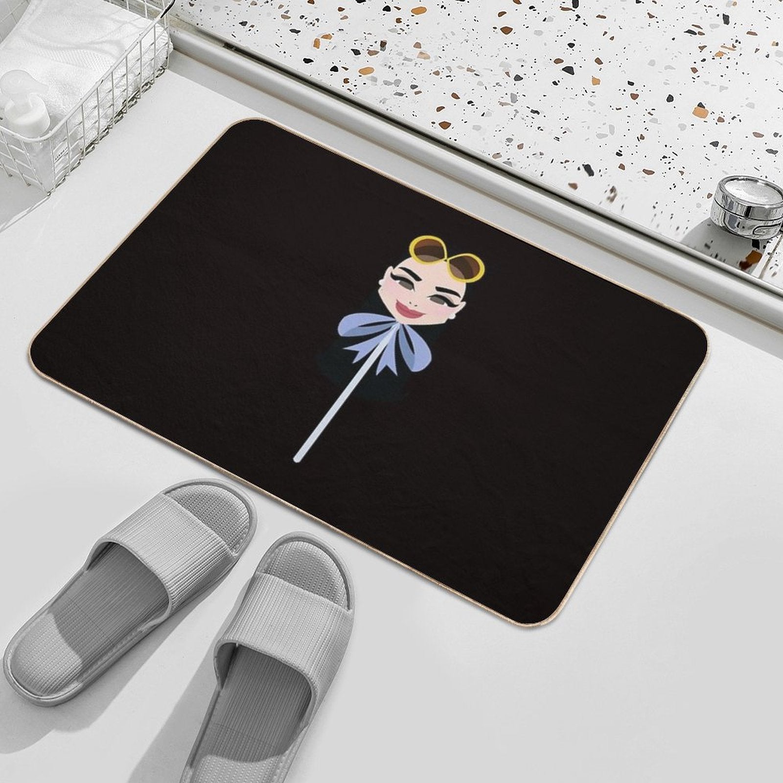 Kyle Richards  Rapid-Drying Bath Mat