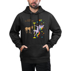 Funny 50th Birthday Gift Rainbow Unicorn 50 Years Old Layering Staple Hoodie