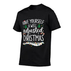 Well Adjusted Christmas Chiropractic Santa Chiro Christmas  Easy-care T-Shirt