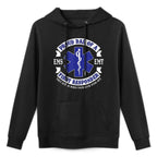 Proud Dad First Responder EMS EMT Novelty Graphic Apparel Versatile Streetwear Hoodie