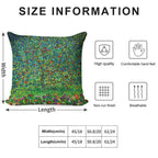 Gustav Klimt Apple Tree I Soft Hidden Zipper Throw Pillow