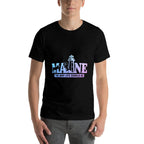 Maine Lighthouse Elk Lobster Pride Vintage Souvenir  Polyester Blend T-Shirt