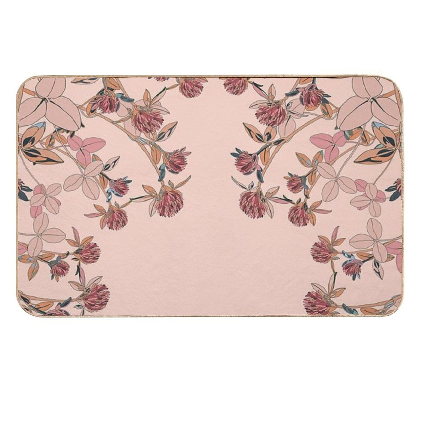 Koniczyna - Wzór 2 Clover - Pattern 2  Odorless Bath Mat