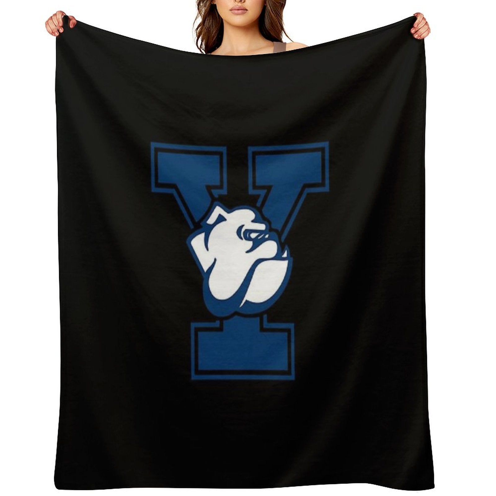 The Yale Iconic Wrinkle-free Throw Blanket