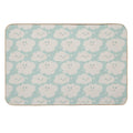 Happy Clouds  Stain-Proof Bath Mat