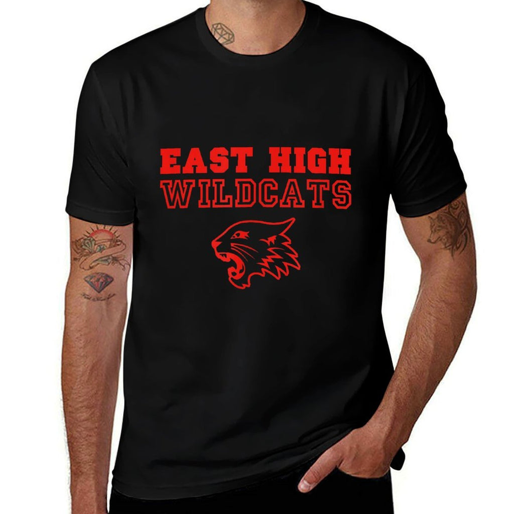 Disney Channel High School Musical East High  Fade-proof Color T-Shirt