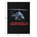 Airwolf Plush Throw Blanket