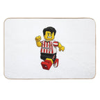 Brick Luke O'Nien Lookalike  Dirt-Trapping Bath Mat